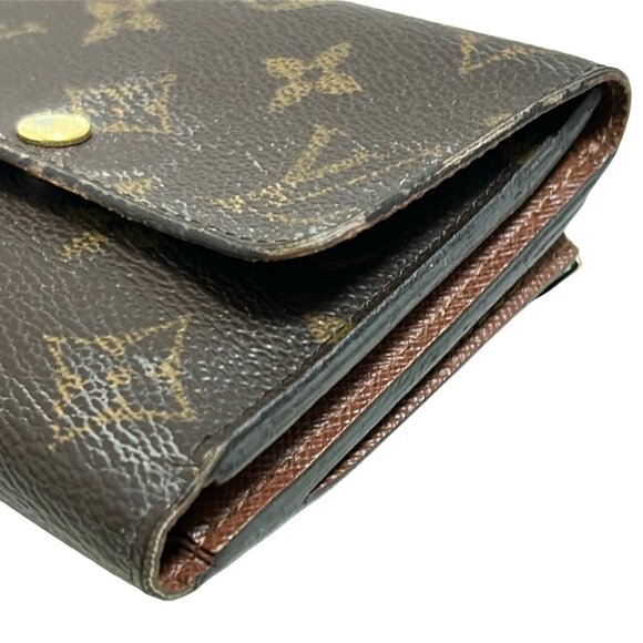 Auth LOUIS VUITTON Portefeuille Anais M60402 Monogram - CA1146 Trifold Wallet - Picture 7 of 8